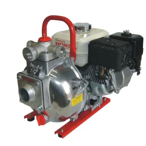 Aussie Pumps Aussie Fire Chief High Pressure Water Transfer Fire Pump with Skid & Handle QP205SE/GX160