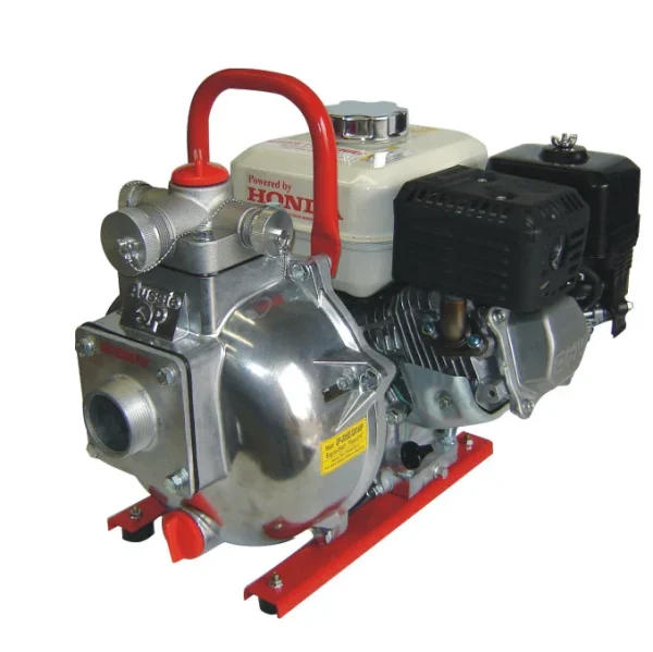 Aussie Pumps Aussie Fire Chief High Pressure Water Transfer Fire Pump with Skid & Handle QP205SE/GX160