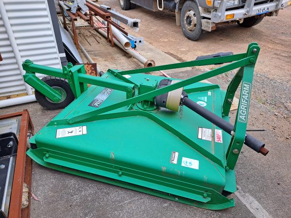 AGRIFARM AHS150 5' PAINTED SLASHER + SINGLE WHEEL (STOCK MODEL ONLY)